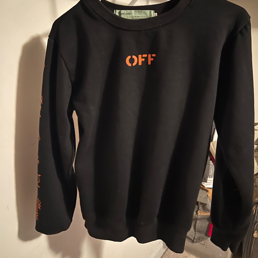 Off White Vlone crewneck sweater